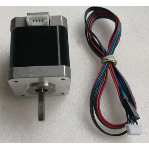 In Stock Free shipping step motor 17HS8402 1.3 A 52 N.cm with 4 lead wires and step angle 1.8 degree
