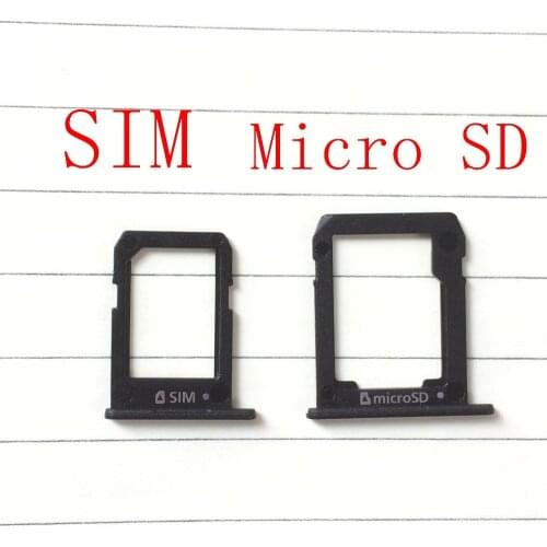 1pcs SIM Card Reader Tray+Nicro SD Card Tray Holder Slot Replace for Samsung Galaxy Tab S2 T810
