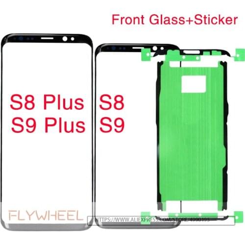 10pcs/lot LCD Screen Touch Panel Outer Glass For Samsung Galaxy S8 S9 Plus G950 G950F G960 G965 Front Glass Lens Replacement