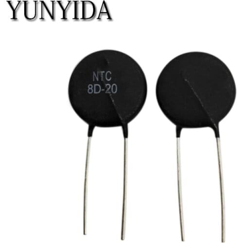 10pcs/lot Thermal Resistor NTC 8D-20 Free shippng