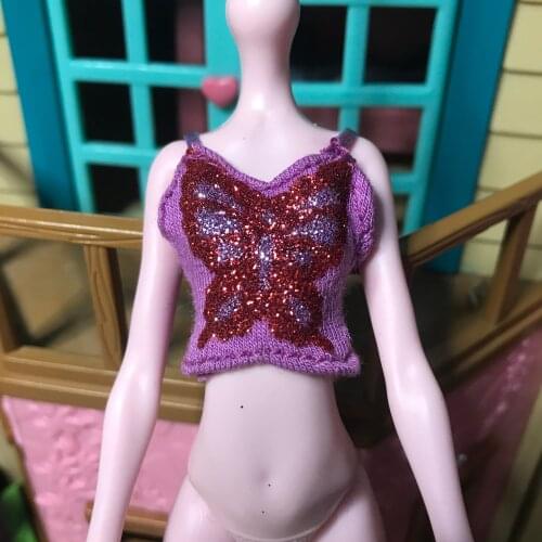 30cm Doll Clothes for Monster High School Doll bratz doll Clothes Fairy Tale Accessory Casual Clothesl replace