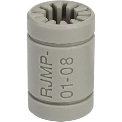 3D Printer Accessories RJMP-01-08 Linear Motion Plastic Bearing Parts for Shaft Diameters of 10-30 mm,10PCS