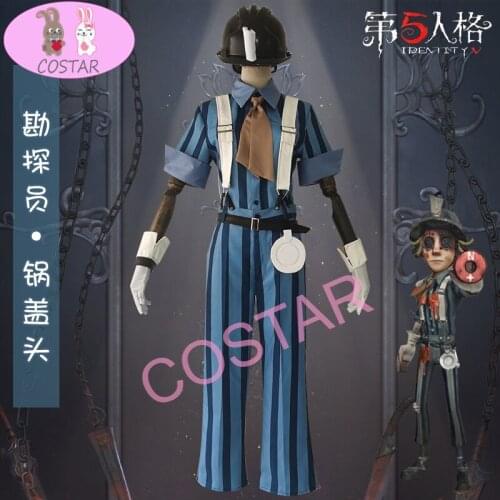 Anime! Identity V Norton Campbell Jarhead Skin Game Suit Uniform Halloween Carnival Party Role Play Clothing S-XXL For Unisex