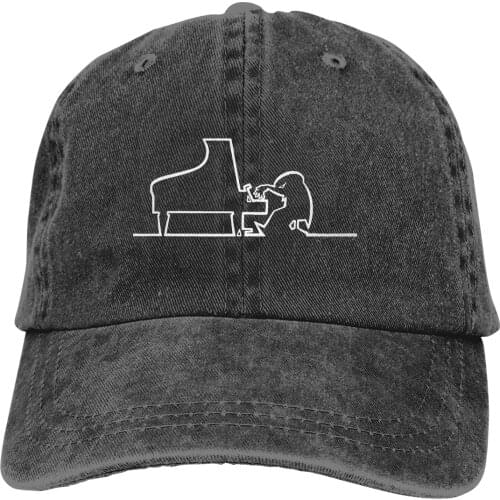 Playing The Piano Baseball Cap Men Hats Women Visor Protection Snapback La Linea The Line Osvaldo TV Caps