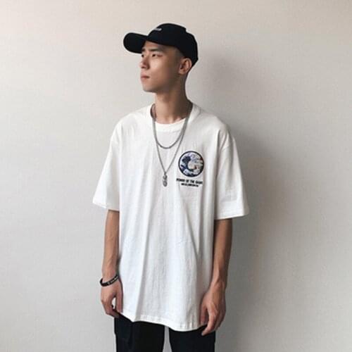 GONTHWID Japanese Ukiyo Cat Wave Printed Streetwear T Shirts Summer Mens Hip Hop Casual Short Sleeve Tops Tees Male T Shirts