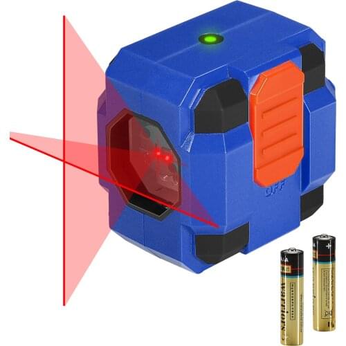 Laser Level Cross Line Laser with Measuring Range 33ft, Self-Leveling Vertical and Horizontal Line
