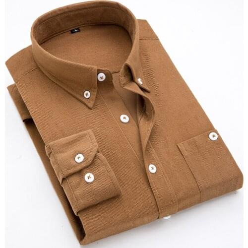 Мужские вельветовые рубашки LIBIELIY China At AliExpress
