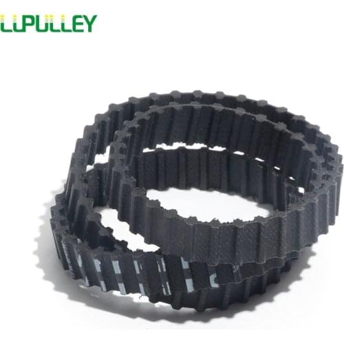 LUPULLEY DA-XL Rubber Timing Belt 10/15mm Belt Width DA XL 150/152/154/156/158/160/162/164/166/168/170 For Machine Transmission