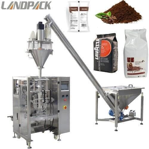 Fully Automatic Plastic Bag Cocoa Coffee Spices Powder Packing Machine