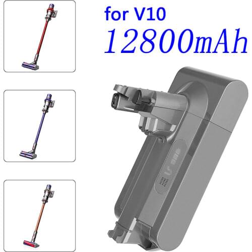 2021 New 25.2V 12800mAh Replacement Battery for Dyson V10 Absolute Cord-Free Vacuum Handheld Vacuum Cleaner Dyson V10 Battery