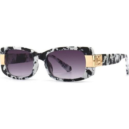 Small Rectangle Sunglasses Men Women Square Sun Glasses Shades Vintage Eyeglasses UV400 Lunette Soleil Femme Oculos Gafas De Sol