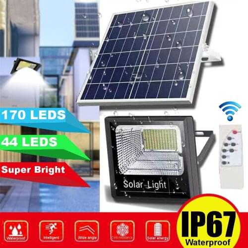 Solar Led Light Ourdoor Waterproof Garden Lamps on Solar Energy Panel Powelful Outdoor Solar Lamp IP67 Outdoor Garden Lighting
