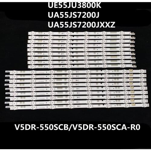 V5DR_550SCB_R0 V5DR_550SCA_R0 Backlight strip 14 lamp For 55" TV UN55JS700DF UE55JU6800KXXU UE55JU6800 BN96-38880A BN96-38881A