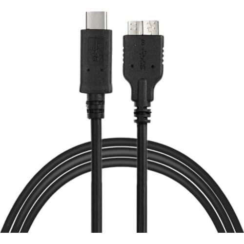 1m 3Ft USB3.1 Type-c (USB-C) to Micro-B 3.0 Cable Compatible with Apple MacBook (Pro) Laptop External Hard Driver Galaxy S8/S9