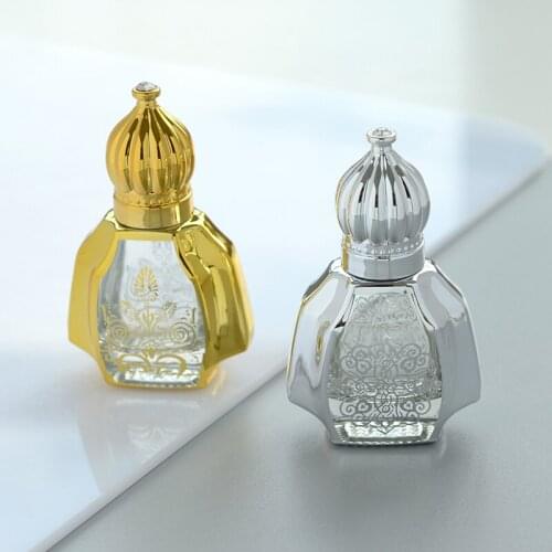 10/30/50pcs 8ml Clear Glass Roll on Bottle Sample Test Essential Oil Vials with Roller Glass Ball Portable Travel Perfume Bottle