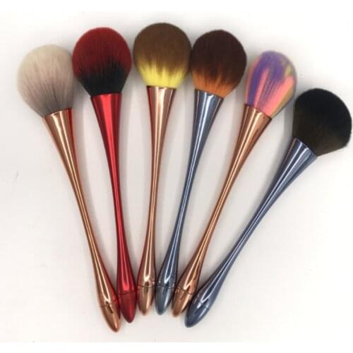 50pcs/lot Loose powder brush Foundation blusher Brushes Makeup Brushes Professional Cosmetic Make up Brush