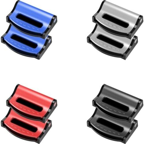 Car Accessories Interior Car Seat Belt Buckle Adjusters SeatBelt Clip Locking Stopper Clamp Strap For Man Pregnant Woman Kids
