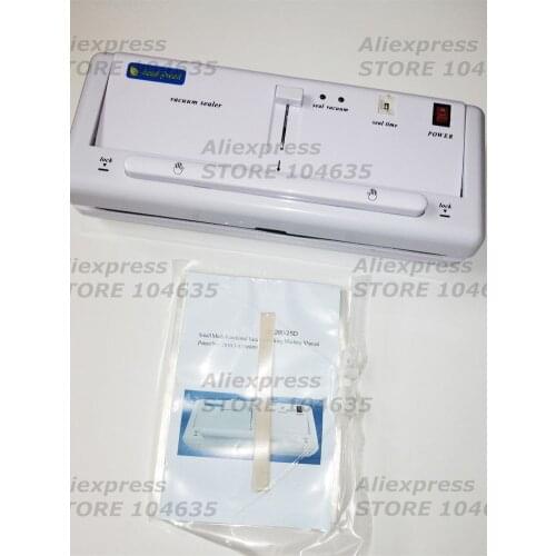 Free Express Shipping! 220V/110V SINBO Mini DZ-280/2SD Household Food Vacuum Plastic bag sealer,Vacuum Packing Machine