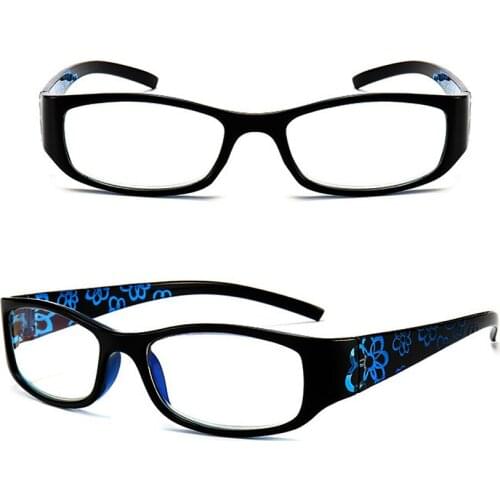 CLARA VIDA 2 Pieces!!!! New Fashion Trend Anti-blue Light Retro Hyperopia Presbyopic Glasse Men Women+1.0 +1.5 +2.0 To +4.0