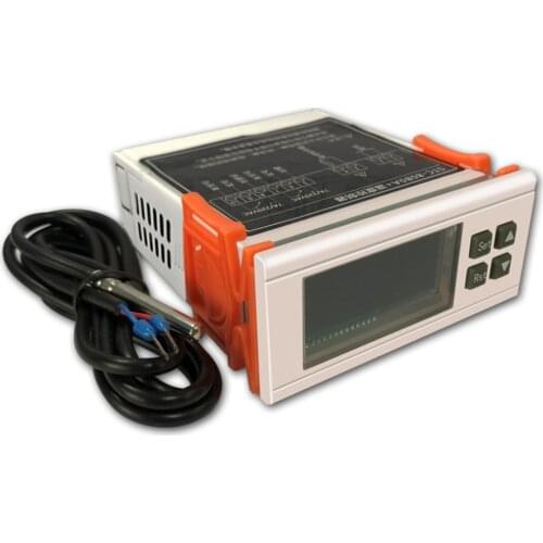 24V 12V 220V Digital Temperature Controller Intelligent Refrigeration Defrosting Temp Control Thermostat Temperature Controller