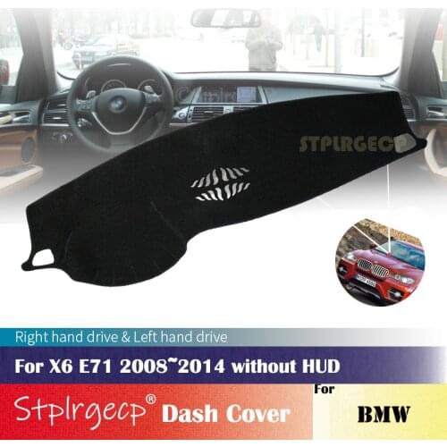 For BMW X6 E71 2008~2014 without HUD Anti-Slip Mat Dashboard Cover Pad Sunshade Dashmat Car Accessories 2013 2012 2011 2010 2009