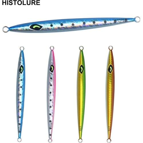 Slow Metal jig Sinking Glow Jig 130g 150g 180g Speed jig lure Glow Saltwater Falling jig Metal lure Artificial Baits