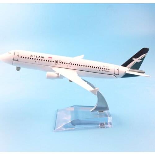 Airlines a320 air silk craft model aircraft model simulation 16 cm alloy christmas toy gift for children