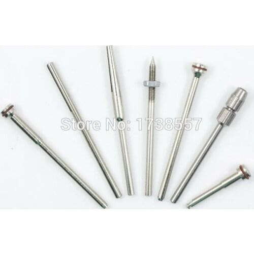1set/ 7pcs dental mandrels New Dental Lab Polishing 2.35mm shank diameter Mandrel Burs Rotary Tool Dentist Lab Product