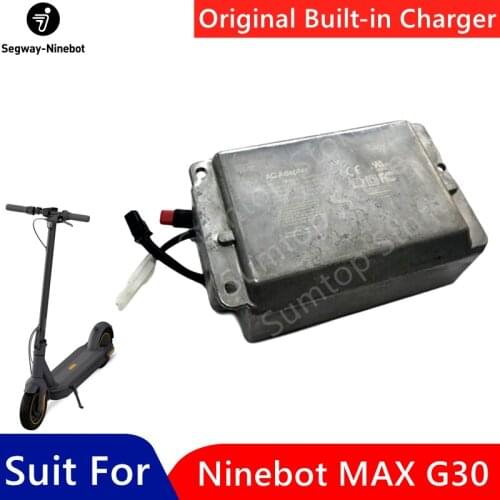 Original Built-in Charger Parts for Ninebot MAX G30 KickScooter Smart Electric Scooter Skate Board Power Supply Accessories