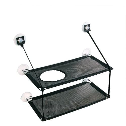 Mesh Hanging Cat Bed Mat Soft Cat Hammock Window Hammocks Safe Cat Sleeping Bed Sunny Glass Cat House Cushion Mat Seat