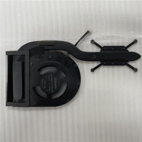 Fan New original for Laptop Lenovo ThinkPad T490s CPU fan heatsink radiator copper tube thermal module JIxian 01AY995 5H40X63204