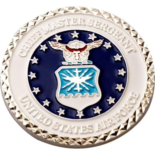 High quality 3D silver coin factory wholesale metal challenge coin