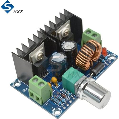 XH-M401 DC-DC Step Down Buck Converter Power Supply Module XL4016E1 PWM Adjustable 4-40V To 1.2V-36V Step Down Board 100W 8A