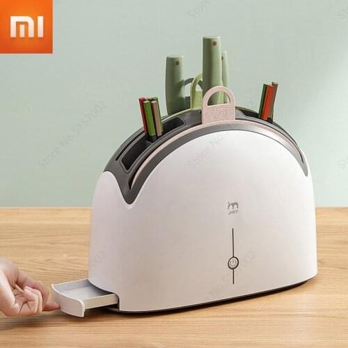 Xiaomi JMEY Cutting Board Knife Disinfection Machine Dinnerware Storage Box Knife Chopsticks Rack Household UV Sterilizer
