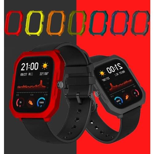 Protective Case Cover for Xiaomi Huami Amazfit GTS Smart Watch Hard PC Frame Protector Bumper Shell for Amazfit GTS Watch Case