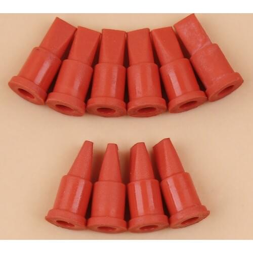 10Pcs/lot Fuel Oil Tank Vent Breather For STIHL MS170 MS180 MS180C 017 018 Chainsaw Duck Bill Duckbill #0747-313-6810