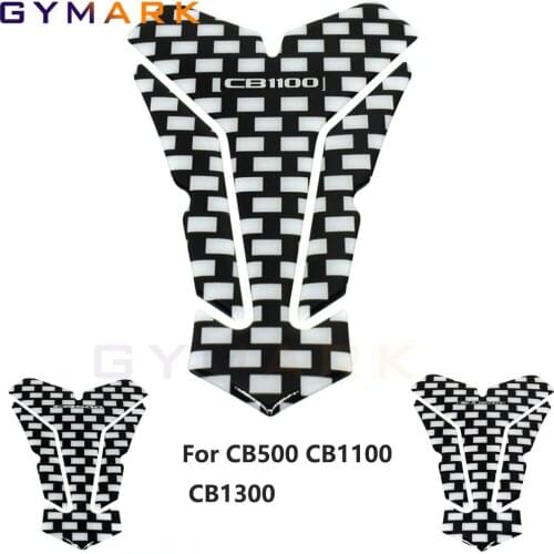 For Honda CB500 CB1100 CB1300 Tankpad 3D Motorcycle Sticker Gasoline Fuel Tank Pad Protective Cover