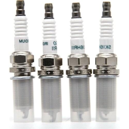 4X Spark Plugs SP-479 AGSF22WM Fit For Ford F-350 Volvo Jagua Motorcraft Platinum S