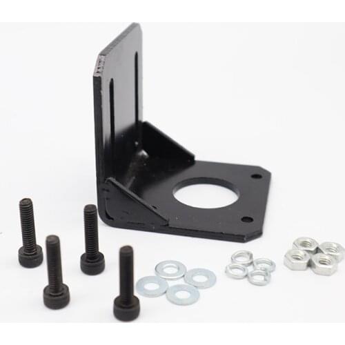 NEMA 17 Steppr Motor Accessories Bracket Support Mounting L Type Bracket Mount 42 Stepping Stepper Motor Nema17 Motor Holder