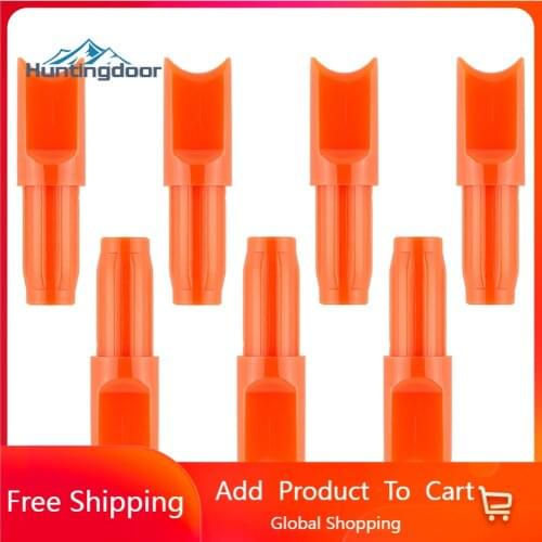 Huntingdoor 50/100pcs Half-moon Crossbow Bolts Nocks Hunting Archery Crossbow Arrows Accessories for OD 7.6mm Internal for Shaft
