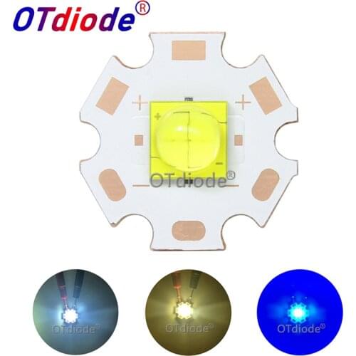 20W 7070 LED 3V 6A replace XHP70.2 XHP50.2 Diode Emitter Cool Warm White Blue for Flashlight lamp bike head motorcycle light