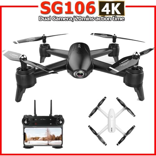 New SG106 Dron RC Mini Drones with Camera HD Drone 4K Quadcopter with 22 Action Time RC Helicopter Toys VS E58 F11 XS816 Drone