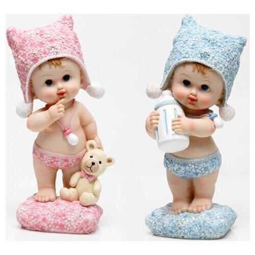 Big baby creative exquisite ornaments figurines angel resin fairy figurine for home decoration wedding birthday gift room decor