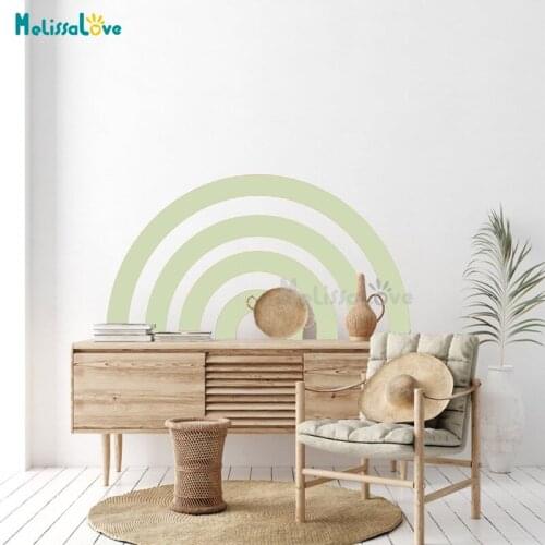 Geometric Bohemian Arch Decor Minimalist Decal Removable Vinyl Wall Sticker Babyroom Seventies Bedroom Home Mural BD747