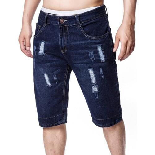 HCXY Ripped Jeans For Men