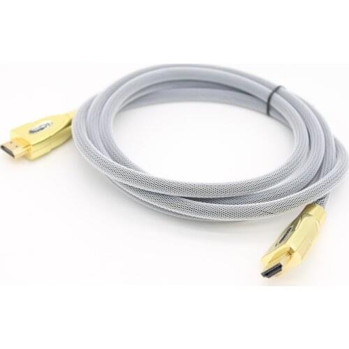 HDMI Cable video cables gold plated 1.4 1080P 3D Cable for HDTV splitter switcher 0.5m 1m 1.5m 2m 3m 5m 10m 12m 15m 20m