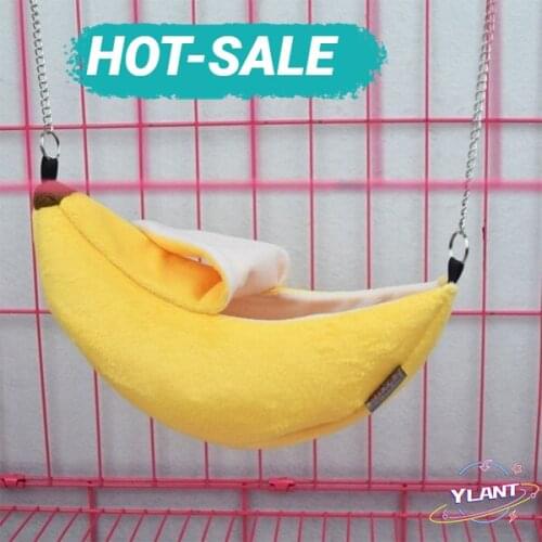 SWT Cage House Nest Hamster Warm House Small Animal Hammock Animals Design Pet Banana Hamster Rat Hammock