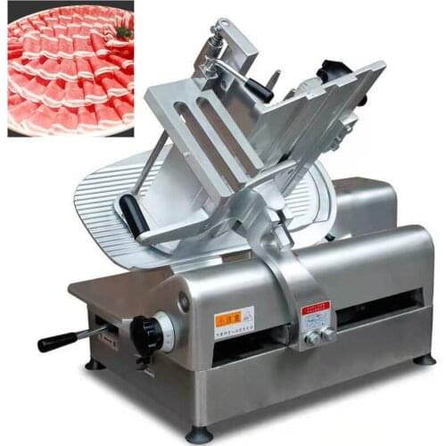 Commercial semi-automatic slicer lamb slice 12 inch meat slicer hot pot desktop meat slicer