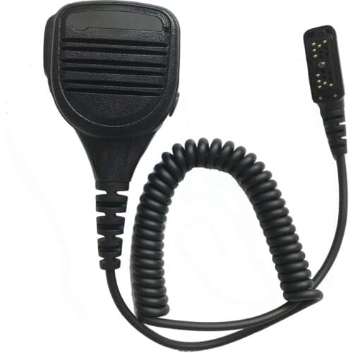 PPT Mic Speaker Microphone For Hytera Radio PD700 PD700G PD780 PD780G PT580 PT580H Walkie Talkie