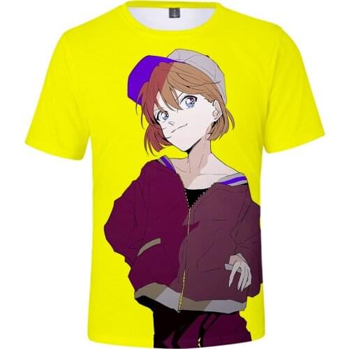 Conan print menS Tee Simply Meant To Be menS White T Shirt Harajuku Shirts Hip Hop Style Streetwear